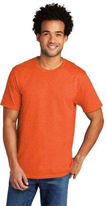 Port & Company Adult Unisex Tri-Blend 4.5-ounce, 50/37/13 Poly Cotton Rayon Short Sleeve T-Shirt